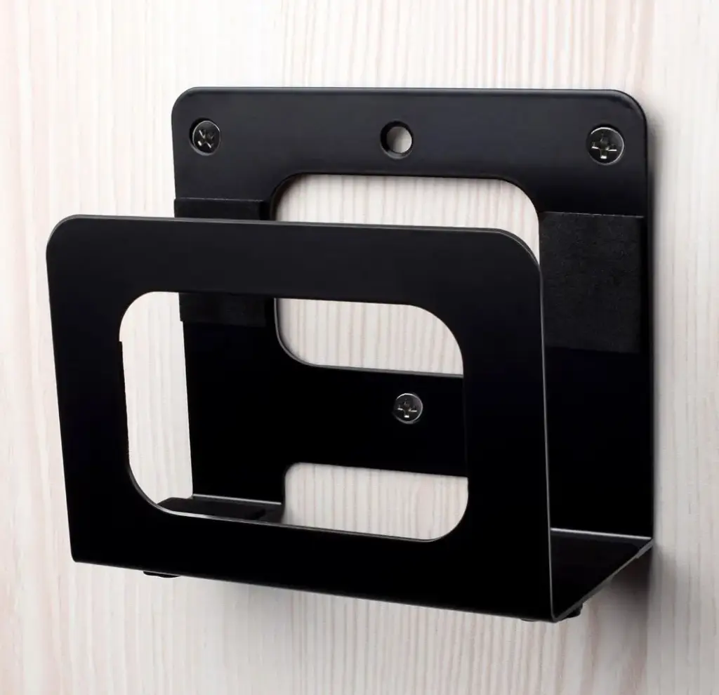 Cable Box Wall Mount Modem Wall Mounting Adjustable for Apple TV, Roku, TV Box, Switch, 2024 Mac mini M4/M4 Pro, Modems, WiFi Routers, Mini PC. for Small and Wide Devices