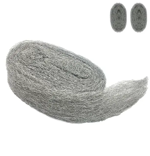 Steel Wool Mice Control, 2 Pack 3" x10 Ft Hole Filler