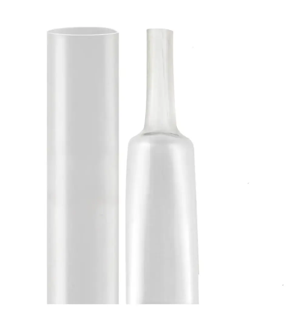 1-1/4 inch (30mm) 3:1 Waterproof Clear Heat Shrink Tubing Marine Grade Wire Cable Adhesive Lined Tube Insulation Seal Against Moisture Corrosion and Air Leakage, 4 Ft