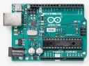 Arduino Uno REV3 [A000066] - ATmega328P Microcontroller, 16MHz, 14 Digital I/O Pins, 6 Analog Inputs, 32KB Flash, USB Connectivity, Compatible with Arduino IDE for DIY Projects and Prototyping