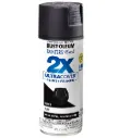 Rust-Oleum 334020 Painter's Touch 2X Ultra Cover Spray Paint, 12 oz, Flat Black